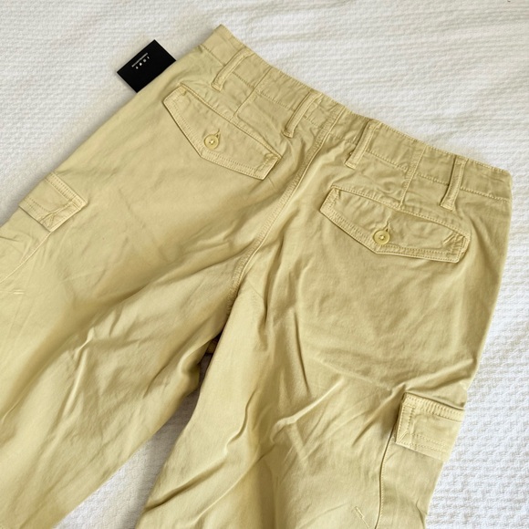 Current/Elliott The Cadet Maize Yellow Women’s Cargo Pants Size 26 NWT - Picture 6 of 9